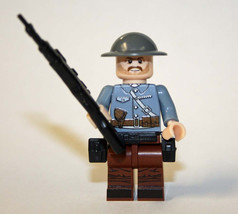 Toys Australian Infantry B WW2 Army Soldier Minifigure Custom - £5.20 GBP