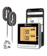 DOQAUS Bluetooth Meat Thermometer for Grilling, Wireless Meat Thermometer - £25.43 GBP