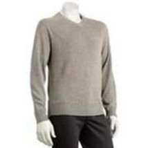 Mens Sweater Dockers V-Neck Beige Comfort Touch Long Sleeve $50 NEW-size S - £19.71 GBP