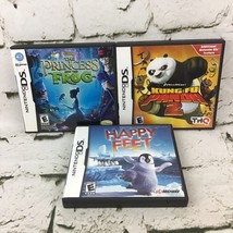 Nintendo DS Empty Replacement Game Cases Original Manuals Lot Of 3 Kung Fu Panda - $9.89