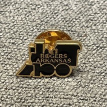 Rogers Arkansas Train Enamel Pin Hat Tie Lapel Pinback Souvenir Travel - $225.80 MXN