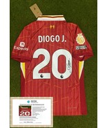 Diogo Jota Liverpool Home SignedJersey/Shirt Black Signature + COA|Free ... - $170.65 CAD
