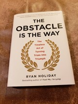 New Hc&amp;Dj * The Obstacle Is The Way * Ryan Holiday * Marcus Aurelius Stoicism * - £15.24 GBP