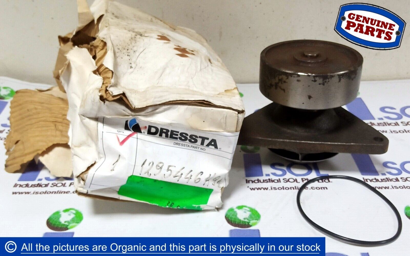 Dressta 1295446H91 Water Pump Assy Wheel Loader Excavator Cummins Komats... - $112.00