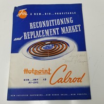 Hotpoint Calrod Reconditioning Replacement Range Catalog 1940 Parts Pric... - £15.11 GBP