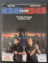 COLORS 1989 Video Store PRESSBOOK VHS Sales Ad Campaign Orion Home Video... - £27.83 GBP