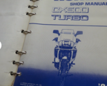 1982 Honda CX500 TURBO Service Repair Workshop Shop Manual 61MC700 - $39.99