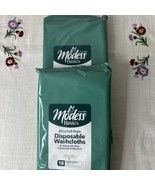 2 Lot  Adult Disposable Washcloths Perineal Cleansing Modess Basics aloe... - €6,49 EUR