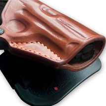 Fits Kahr P380 2.53”BBL Leather Paddle Holster Open Top #1029# RH image 2