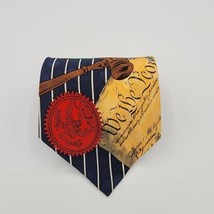Men&#39;s Novelty NeckTie Tie by Addiction, We The People Tie, All Silk 58.5 By 4 In - £10.29 GBP