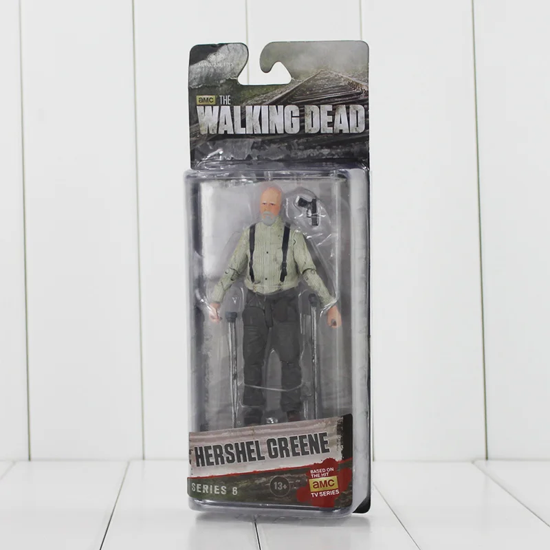 5&quot; 12cm NECA The Walking Dead Hershel Greene Figure Toy AMC TV Series PV... - £19.32 GBP