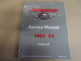 1999 Johnson EE 2 thru 8 Service Shop Repair Manual Factory OEM Boat *** - £27.83 GBP