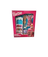 Vintage Barbie Makin&#39; Breakfast Dress &#39;N Play Playset 1997 Mattel 68658 New - £30.14 GBP