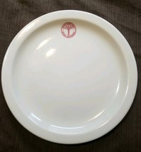 United States Army Medical Department Iroquois Plate Shal-O-Rim Red Logo... - £11.61 GBP