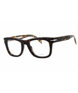 David Beckham DB 7105 0086 00 Dark Havana 51mm Eyeglasses New Authentic - $107.79