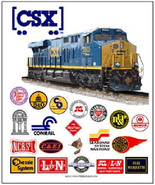 CSX Railroad Train Sign | Aluminum | 12&quot;x10&quot; - £30.19 GBP