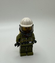 Lego Minifigure Explorer Male Worker Sweat Drop Harness Construction Hat AirTank - $6.90