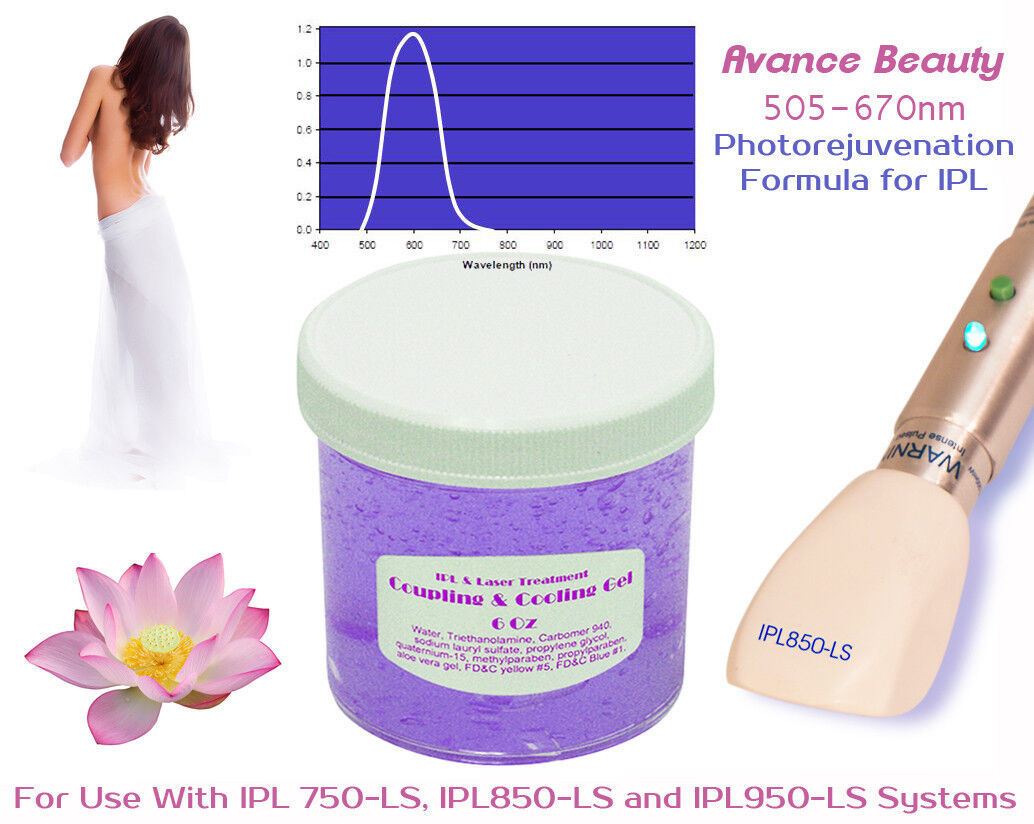 All New Photo rejuvenation 505 - 670 Cooling Coupling Gel for Laser IPL ... - $29.95