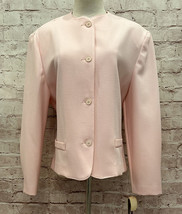Haberdashery Leslie Fay Jacket Blazer Size 14 Vintage Pink NEW - £32.85 GBP