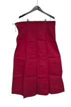 Red Cotton Saree Petticoat Underskirt Sari Indian Drawstring - $14.25