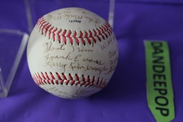 21 Signature Babe Ruth Baseball Negro League Players Wright Irwin Manning Day++ - £430.23 GBP