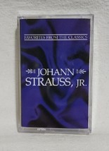 &quot;Favorites From The Classics Johann Strauss, Jr.&quot; Cassette Tape 1 - 1993 - £5.37 GBP