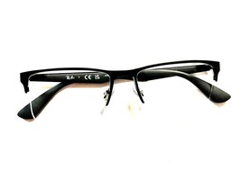 Ray-Ban Eyeglasses Frames RB6335 2503 Matte Black Rectangle Half Rim 56-... - $68.31