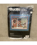 Bucilla Counted Cross-Stitch Kit 40465 Antique Shoppe 11&quot; x 14&quot; Bonnie S... - £11.67 GBP