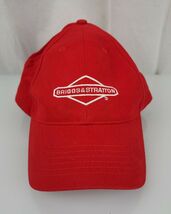 BRIGGS &amp; STRATTON red adjustable cap / hat - 100% cotton Magneto power - $9.88