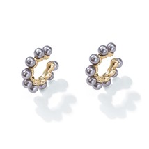 Elegant s Ear Cuff for Women Trendy White Black Circle Earclips Female S... - $13.14