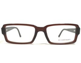 Burberry Eyeglasses Frames B2093-A 3256 Brown Rectangular Full Rim 53-17... - £95.86 GBP