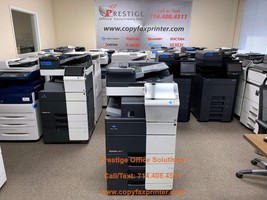 Konica Minolta Bizhub C458 Color Copier Printer Scanner Meter Only 67k - $3,899.00