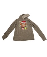 Justice Girls&#39; Christmas Hoodie - Monkey Santa Design - Size 10 - £11.80 GBP
