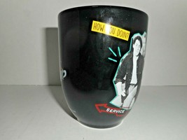 Friends Central Perk Large Ceramic Black Mug Black Group Photo 2019 ZAK ... - £14.97 GBP