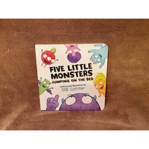 Five Little Monsters Jumping on the Bed- Counting Board Book - £7.88 GBP