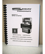 Seeburg Model SPS2 &amp; ESPS2 Jukebox Manual - $42.49