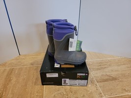 NEW Kodiak Kids Grey Purple Passion US 9 Big Kids Girls Waterproof Boots... - $932.93 MXN
