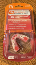 Shock Doctor Gel Max Power Carbon Convertible Mouth Guard Rocket Punch Youth 10- - £7.10 GBP