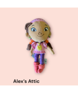 Disney Plush Doll Jake and The Neverland Pirates Izzy 12” pre-owned - $280.10 MXN