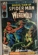 Marvel TEAM-UP #93 Spider-Man Werewolf By Night (1980) Marvel Comics Good - £10.17 GBP