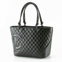 Chanel Cambon Large Tote Bag Black - £2,578.92 GBP