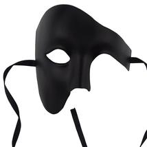 Men Masquerade Mask One Eyed Half Face Mask For Halloween Party - £10.97 GBP