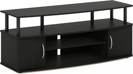 Furinno Jaya Large Entertainment Stand For Tvs Up To 55 Inches, Blackwood - £64.69 GBP