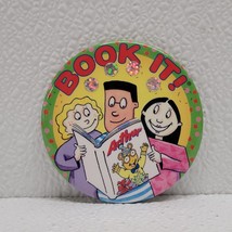 2000 Pizza Hut Book It! Button Pin - Marc Brown Arthur 4 Stickers - $272.69 MXN