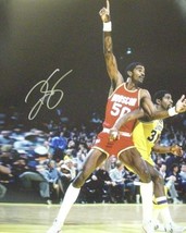 Ralph Sampson signed Houston Rockets 16x20 Photo vs Lakers - £32.17 GBP