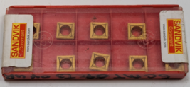 Pack of 10 Sandvik Carbide Inserts  SCMT 09 T3 04-UR / SCMT 3(2.5)1-UR G... - $98.99