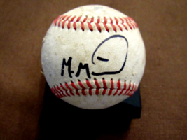 MANUEL MARGOT TAMP BAY RAYS PADRES SIGNED AUTO MINOR LEAGUE GAME BASEBAL... - £69.65 GBP