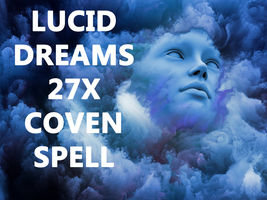 27X Coven Haunted Lucid Dreams Dream Control High Magick Led By Albina - £35.20 GBP
