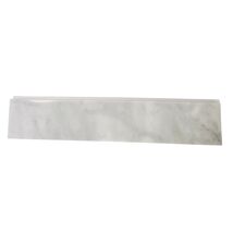 Ariel AL-CW-SIDESPLSH 21-3/16" Marble Vanity Side Splash - White - $26.90