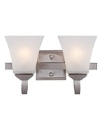 Design House Satin Nickel Wall Sconce 587774 Torino Traditional 2 Indoor... - £73.40 GBP